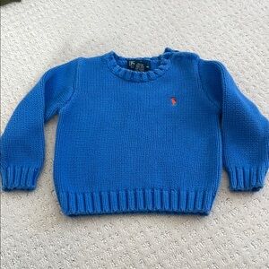Ralph Lauren Blue Knit Sweater